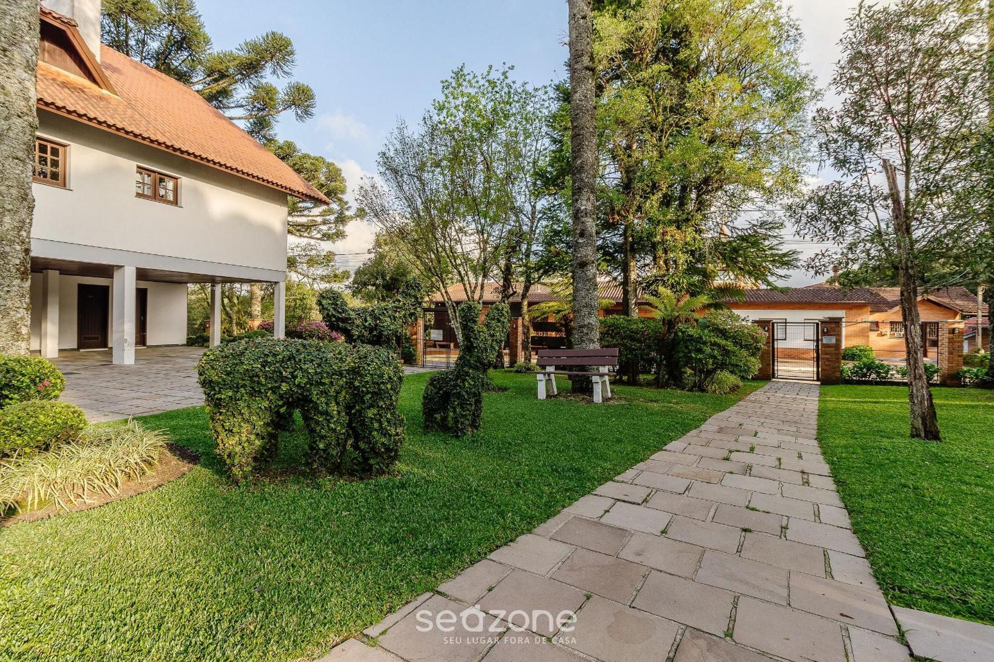 Apto Duplex C/ Lareira 100M Do Lago Negro Rln204 Gramado Dış mekan fotoğraf