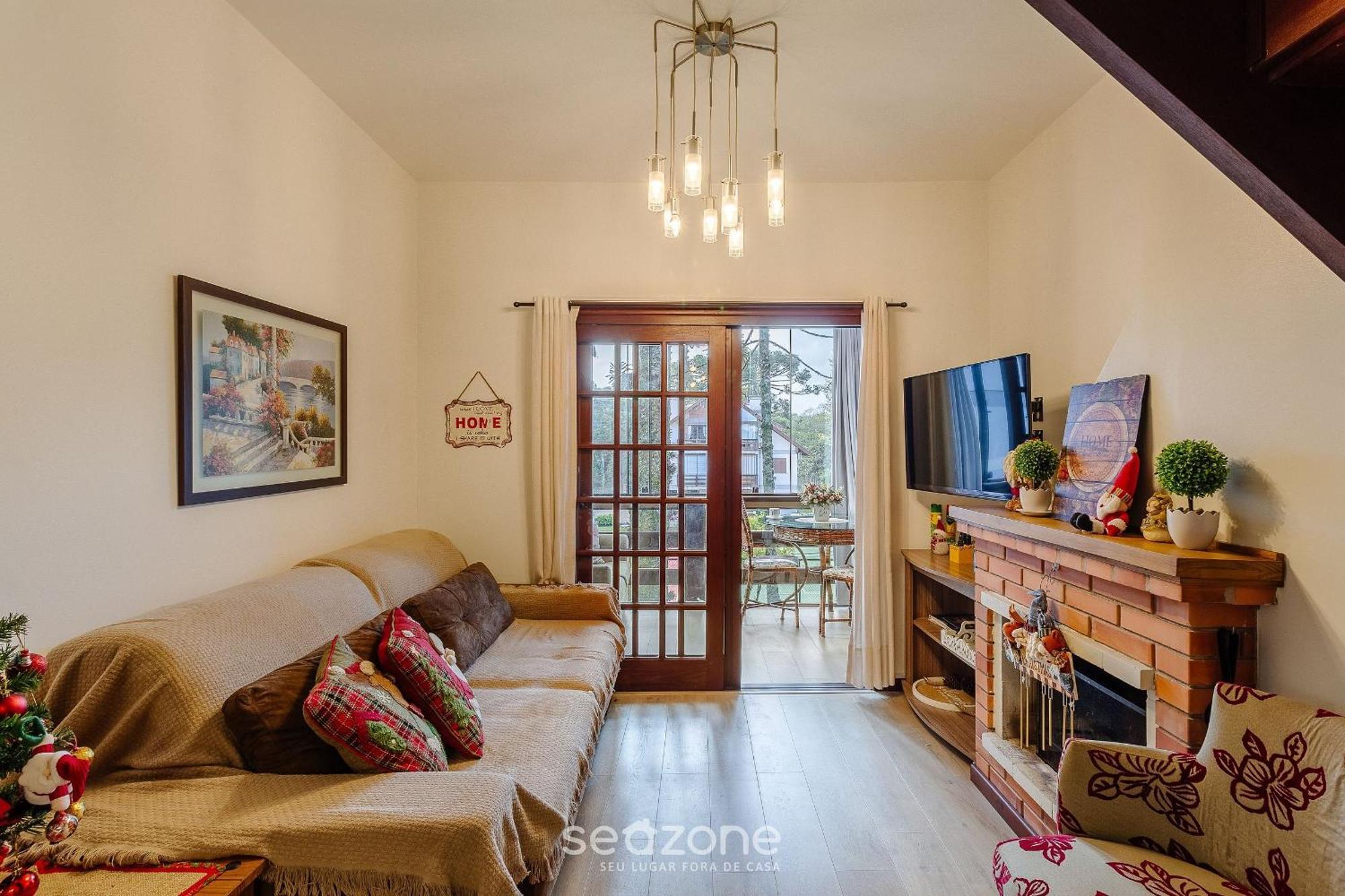 Apto Duplex C/ Lareira 100M Do Lago Negro Rln204 Gramado Dış mekan fotoğraf